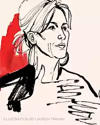 Illustration of Erin Brockovich